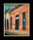 Sun & shadows playing in a Mexican street scene thumbnail